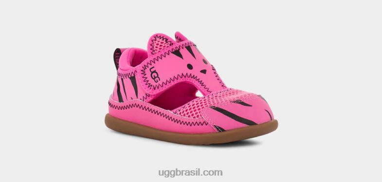 cravo 4VTTD1999 UGG crianças delta pelúcia tigre dedo do pé fechado