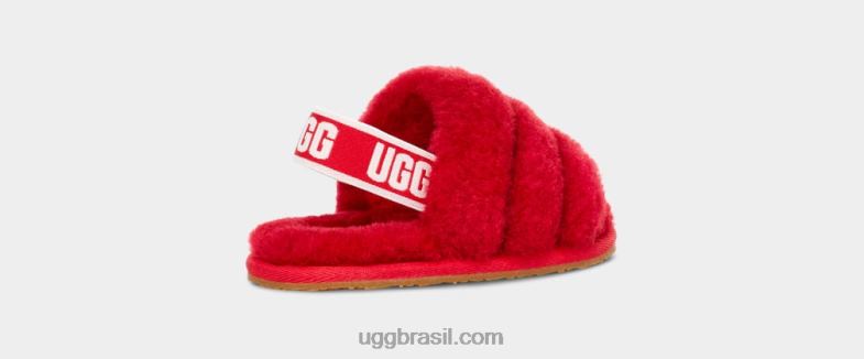 fita vermelha 4VTTD1989 UGG crianças fofo sim deslize