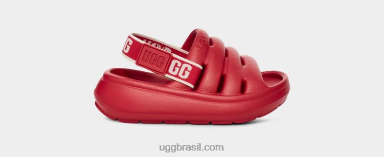 samba vermelho 4VTTD1933 UGG crianças esporte sim