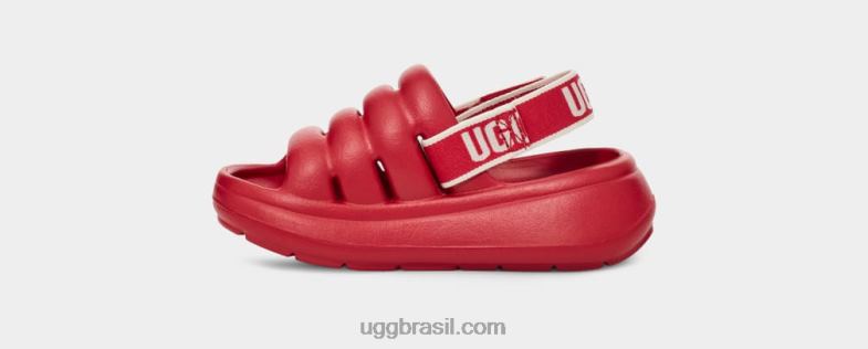 samba vermelho 4VTTD1933 UGG crianças esporte sim