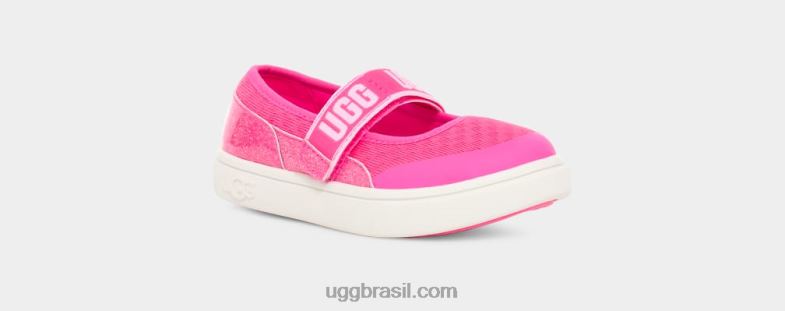 caramelo rosa 4VTTD307 UGG crianças rennon skimmer glitter