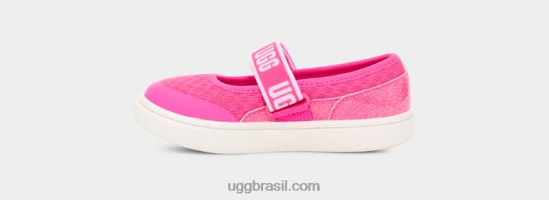 caramelo rosa 4VTTD307 UGG crianças rennon skimmer glitter