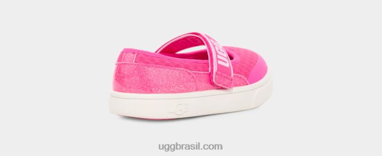 caramelo rosa 4VTTD307 UGG crianças rennon skimmer glitter