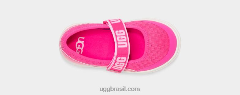 caramelo rosa 4VTTD307 UGG crianças rennon skimmer glitter