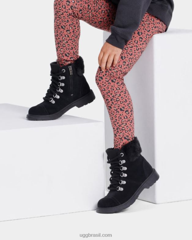 Camurça preta 4VTTD2333 UGG crianças tempo de caminhante azell