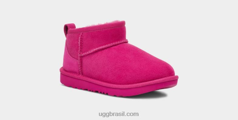 Sorbet de framboesa 4VTTD1737 UGG crianças clássico ultra mini