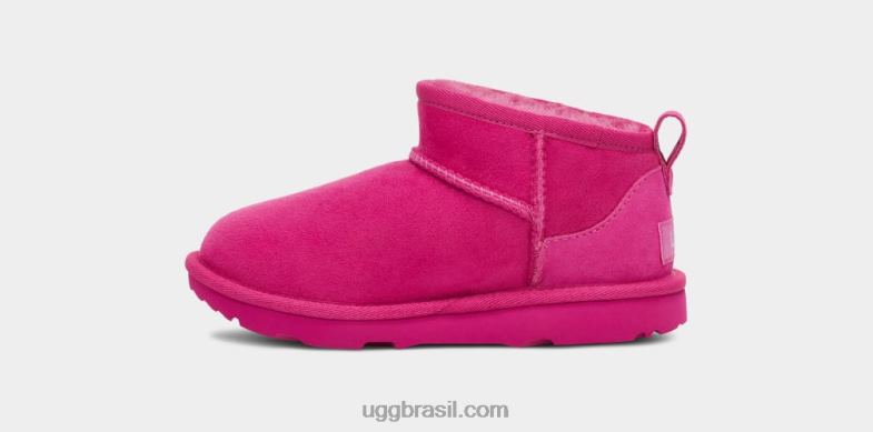 Sorbet de framboesa 4VTTD1737 UGG crianças clássico ultra mini
