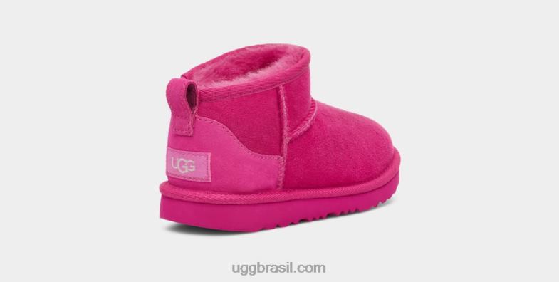 Sorbet de framboesa 4VTTD1737 UGG crianças clássico ultra mini