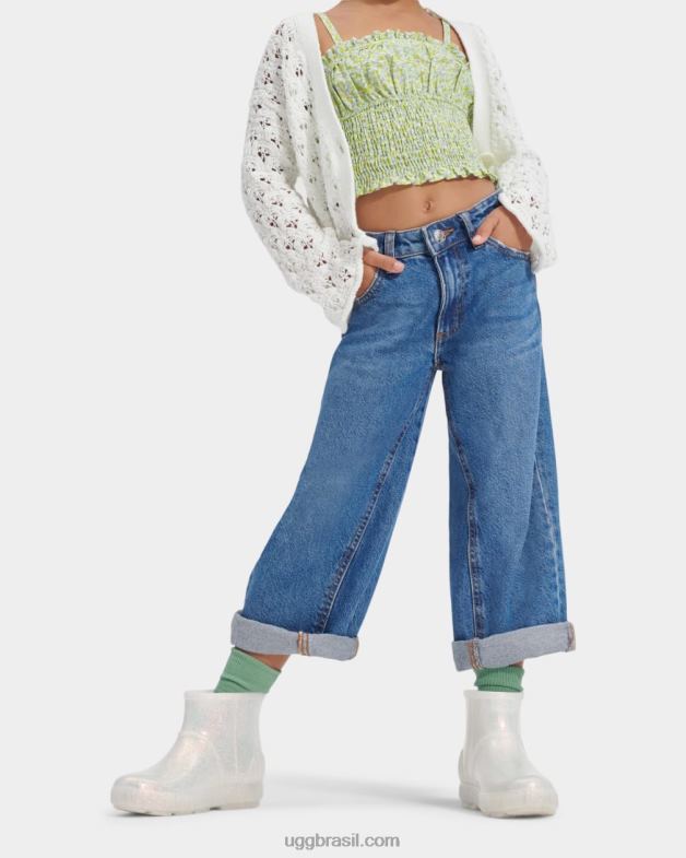 brilho glamour 4VTTD1676 UGG crianças purpurina drizlita