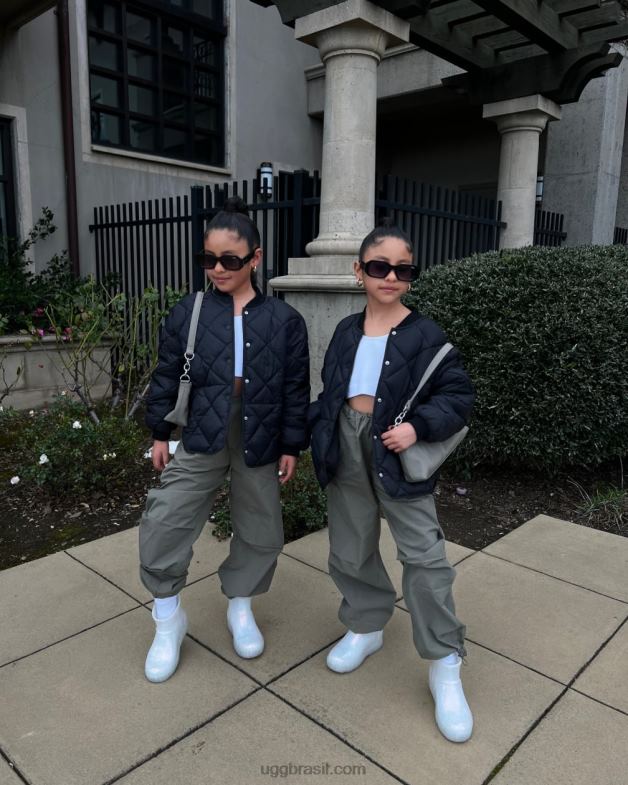 brilho glamour 4VTTD1676 UGG crianças purpurina drizlita