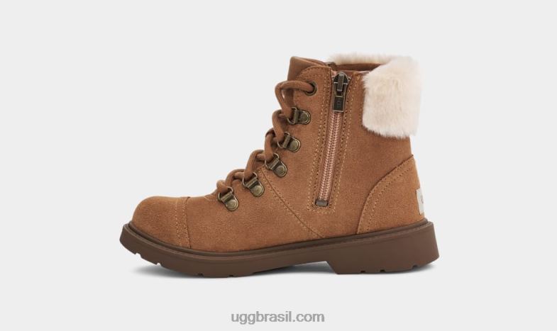 camurça castanha 4VTTD2334 UGG crianças tempo de caminhante azell