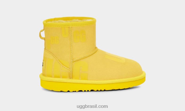 canário 4VTTD2335 UGG crianças clássico mini gráfico de dispersão