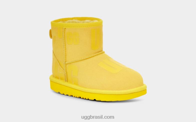 canário 4VTTD2335 UGG crianças clássico mini gráfico de dispersão