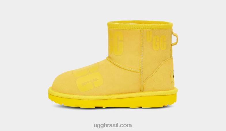 canário 4VTTD2335 UGG crianças clássico mini gráfico de dispersão