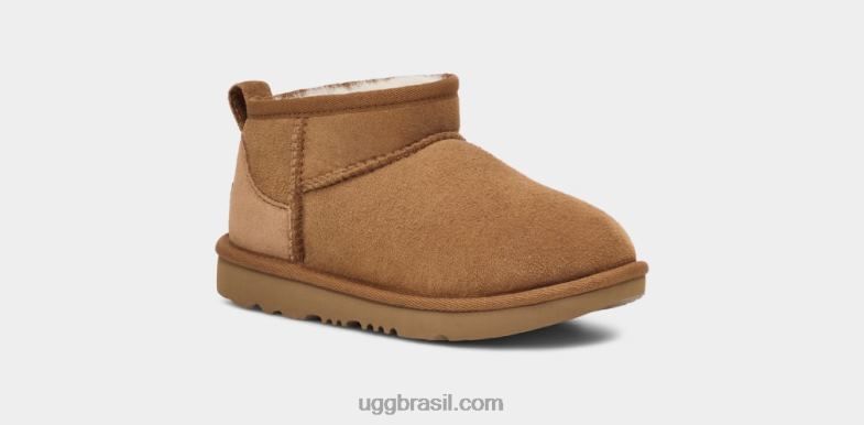 castanha 4VTTD1665 UGG crianças clássico ultra mini
