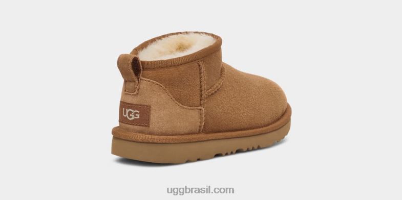 castanha 4VTTD1665 UGG crianças clássico ultra mini