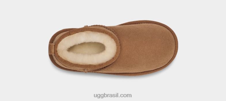 castanha 4VTTD1665 UGG crianças clássico ultra mini