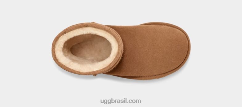 castanha 4VTTD1690 UGG crianças inicialização clássica ii