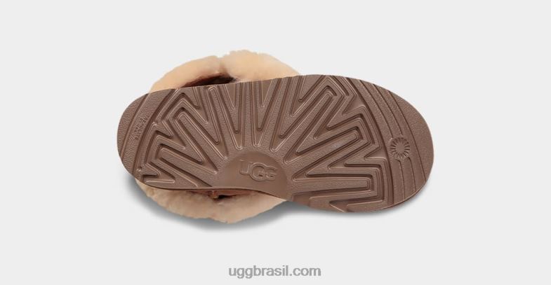 castanha 4VTTD1709 UGG crianças bota bailey button ii