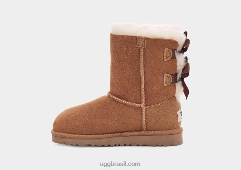 castanha 4VTTD1711 UGG crianças bota bailey bow ii