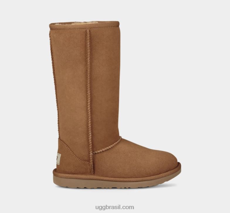 castanha 4VTTD1718 UGG crianças bota alta clássica ii