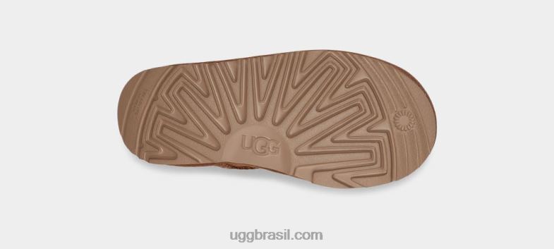 castanha 4VTTD1773 UGG crianças bailey bow xadrez punk