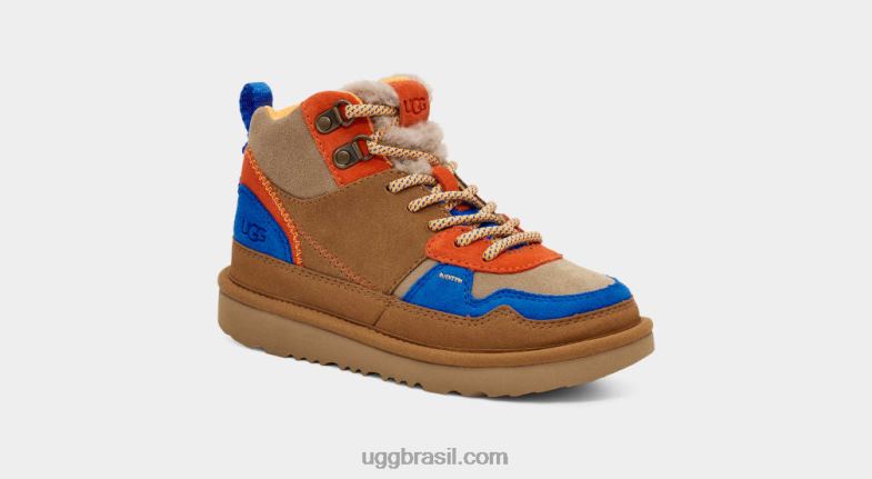 castanha/mergulho 4VTTD250 UGG crianças Highland Oi herança