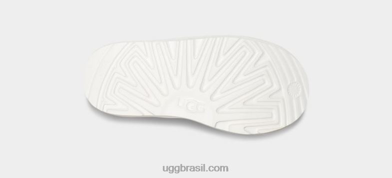 couro branco/branco 4VTTD2085 UGG crianças couro neumel ii