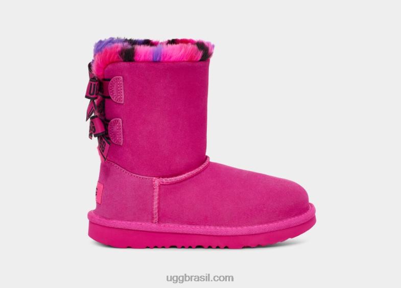 esteva 4VTTD1774 UGG crianças bailey bow xadrez punk