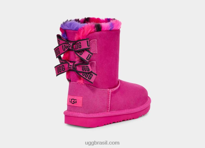 esteva 4VTTD1774 UGG crianças bailey bow xadrez punk