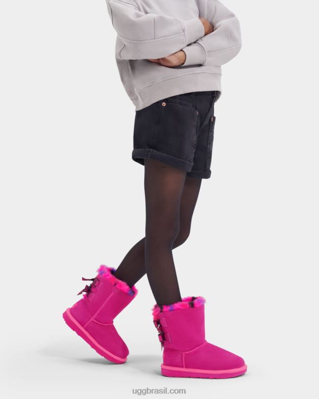 esteva 4VTTD1774 UGG crianças bailey bow xadrez punk