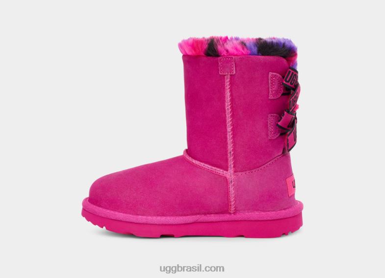 esteva 4VTTD1774 UGG crianças bailey bow xadrez punk