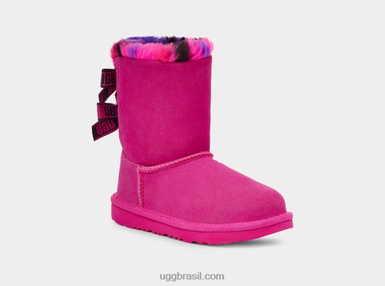 esteva 4VTTD1774 UGG crianças bailey bow xadrez punk
