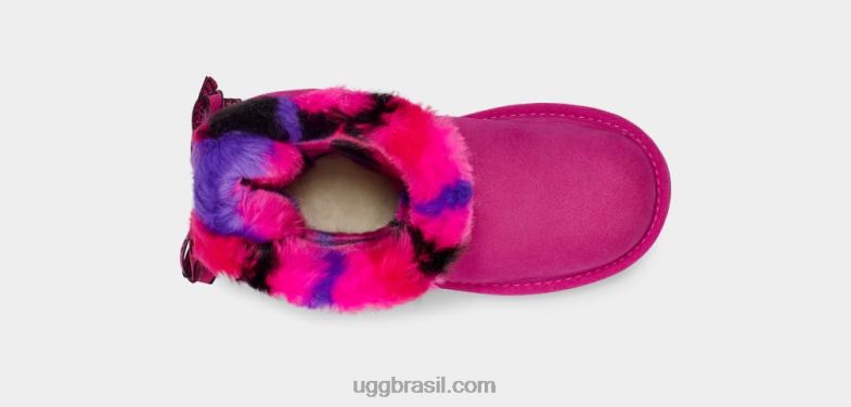esteva 4VTTD1774 UGG crianças bailey bow xadrez punk