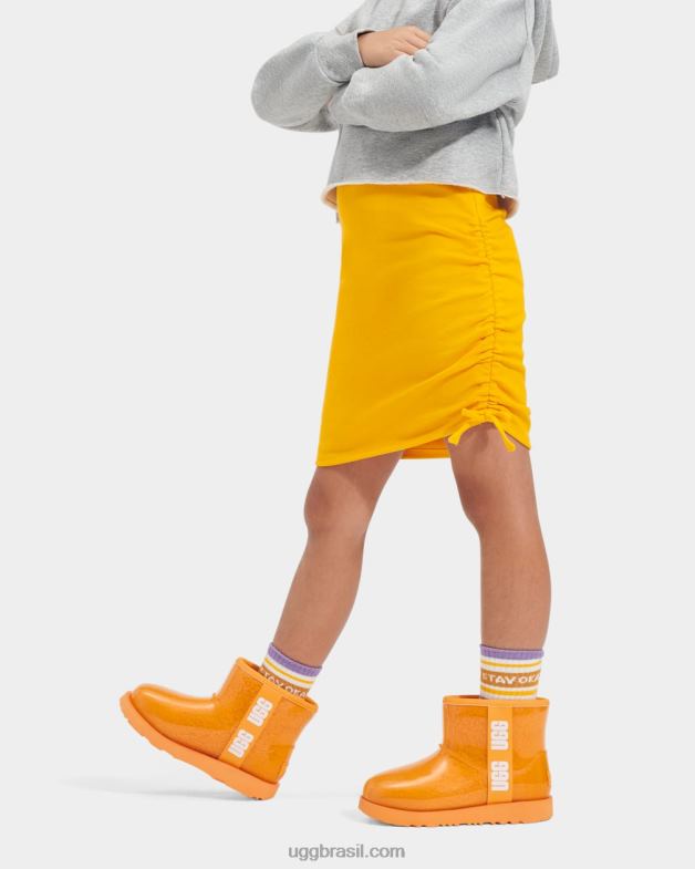 mamão laranja 4VTTD1750 UGG crianças clássico claro mini ii