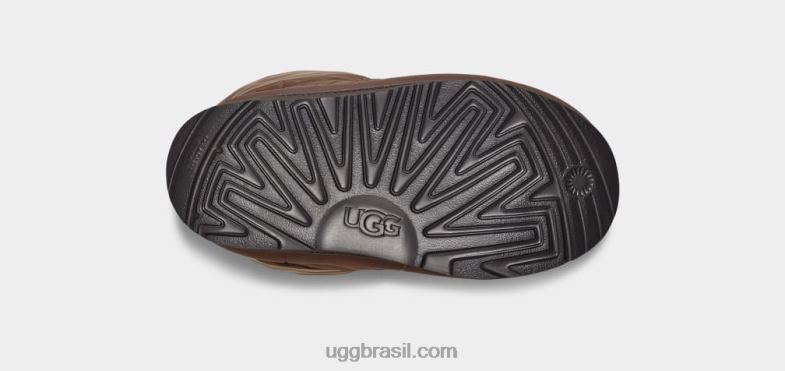 noz marrom 4VTTD1744 UGG crianças maxi short clássico