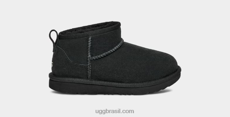 preto 4VTTD1666 UGG crianças clássico ultra mini