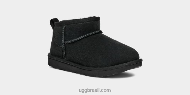 preto 4VTTD1666 UGG crianças clássico ultra mini