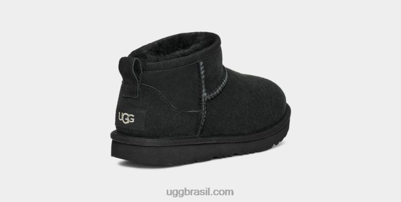 preto 4VTTD1666 UGG crianças clássico ultra mini