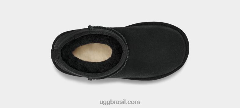 preto 4VTTD1666 UGG crianças clássico ultra mini