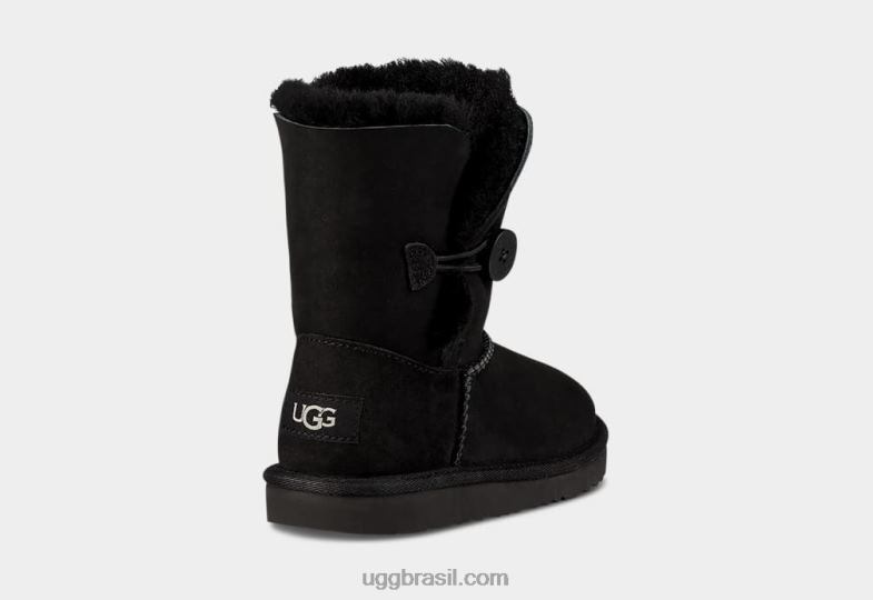 preto 4VTTD1710 UGG crianças bota bailey button ii