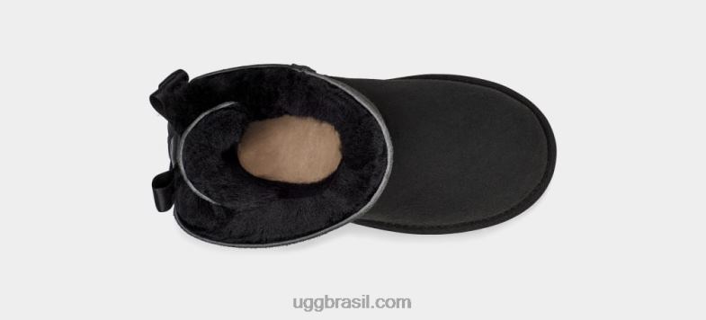 preto 4VTTD1712 UGG crianças bota bailey bow ii