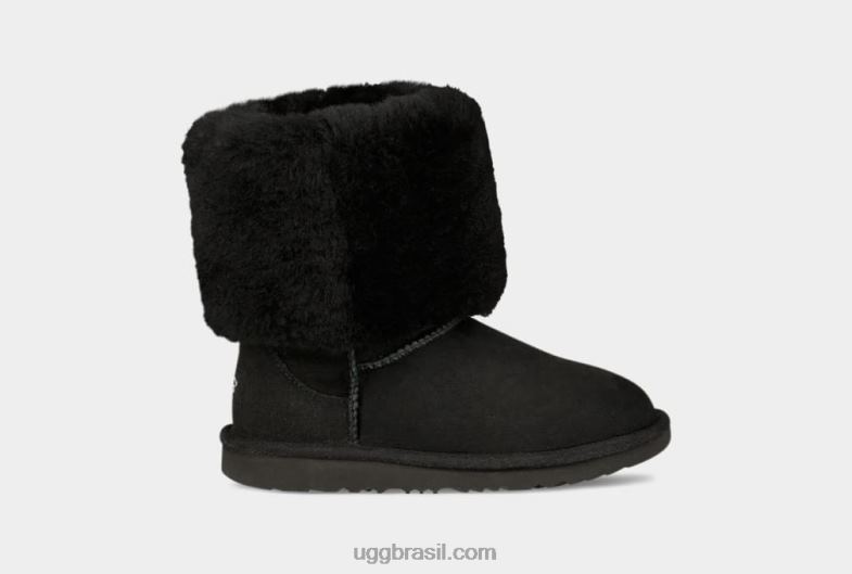 preto 4VTTD1717 UGG crianças bota alta clássica ii