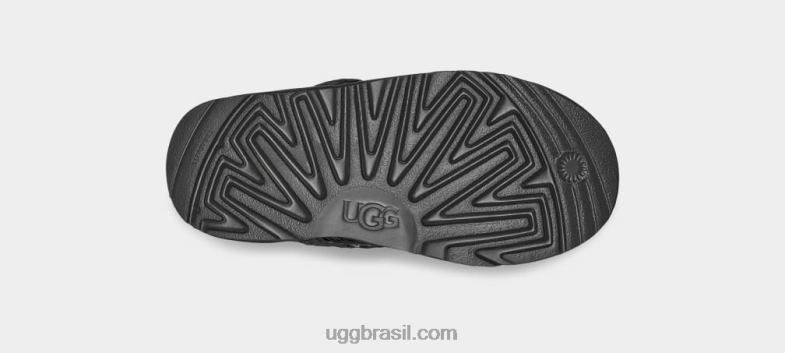 preto 4VTTD1765 UGG crianças lantejoulas grossas curtas clássicas