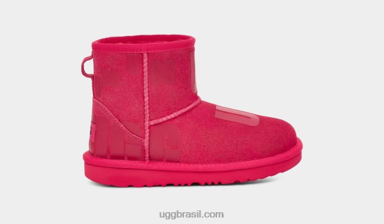 rabanete 4VTTD2336 UGG crianças clássico mini gráfico de dispersão