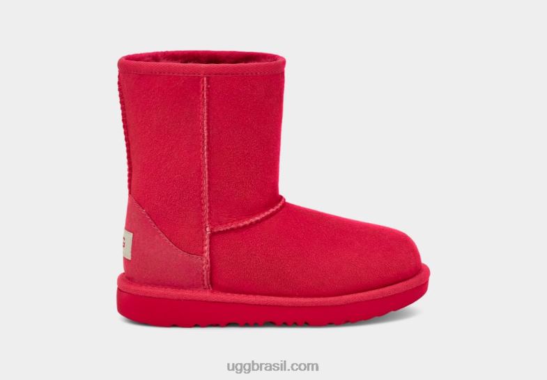 samba vermelho 4VTTD1771 UGG crianças inicialização clássica ii