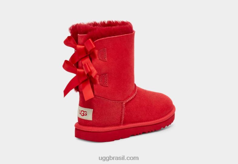 samba vermelho 4VTTD1772 UGG crianças bailey arco ii