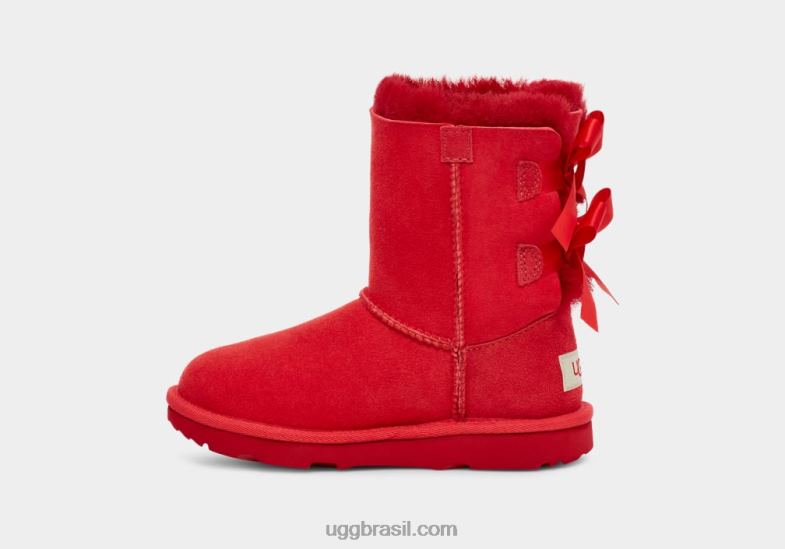 samba vermelho 4VTTD1772 UGG crianças bailey arco ii