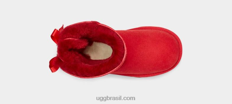 samba vermelho 4VTTD1772 UGG crianças bailey arco ii