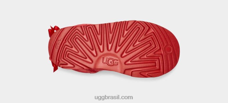 samba vermelho 4VTTD1772 UGG crianças bailey arco ii